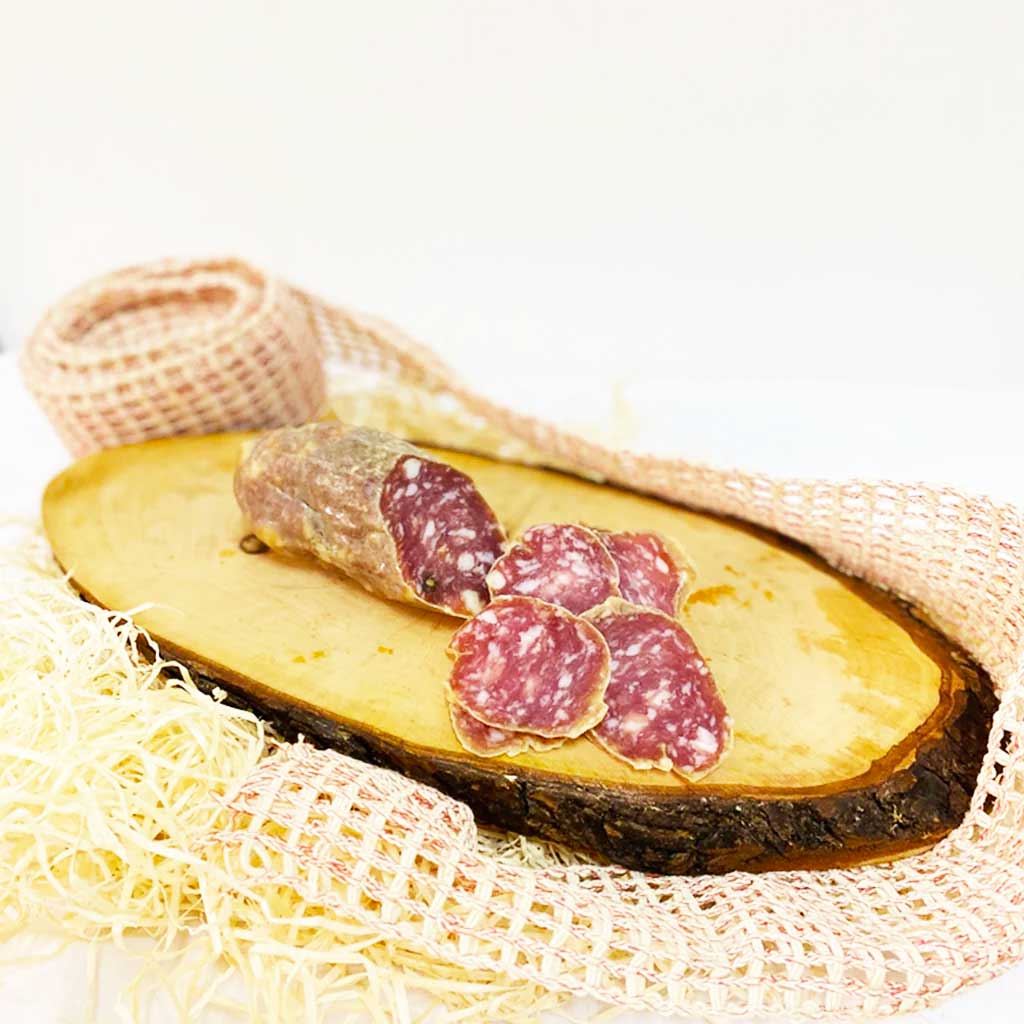 Soppressata di maiale stagionata Lucania in tavola